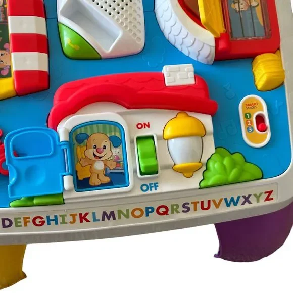 Fisher Price Laugh And Learn Around The Town Learning Table Playset for Baby - Picture 7 of 7